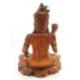 Statue de Shiva 40cm en bois exotique. Sculpture artisanale et équitable.