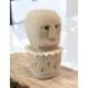 Statuette Ethnique en Pierre et Coquillages 14cm | Artisanat de Sumba