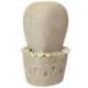 Statuette Ethnique en Pierre et Coquillages 14cm | Artisanat de Sumba