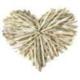 Décoration murale cœur en bois flotté 50cm