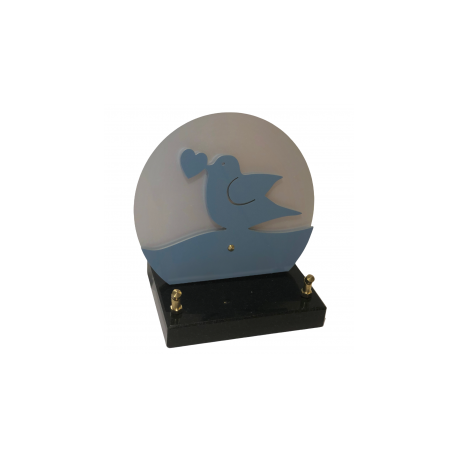 Plaque altu ronde oiseau Plaque altu ronde oiseau