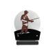 Plaque altu ronde Chasseur