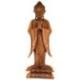 Statue de Bouddha debout en bois de suar teinté 100cm | Import Bali