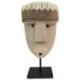 Masque Primitif en Pierre sur pied 16cm | Savoir-faire de Sumba