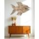 Décoration Murale Poisson en bois flotté XL 100x70cm | Déco Marine