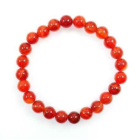 Bracelet Sardonyx, pierre de sagesse | Boules 8mm