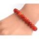 Bracelet Sardonyx naturelle - boules 8mm