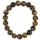 Bracelet œil de Tigre naturel - Boules 10mm