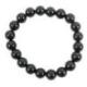 Bracelet en Obsidienne œil céleste A - boules 10mm