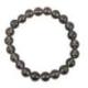 Bracelet Quartz Fumé AAA - boules 8mm