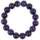 Bracelet Améthyste - boules 12mm