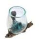 Vase en Verre Soufflé sur Racine de Gamal | Format S