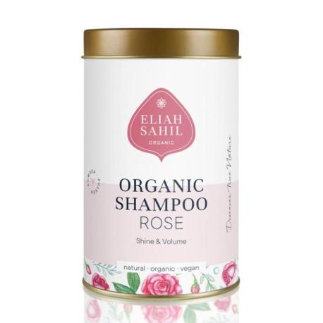 Shampoing en Poudre à la Rose Bio : Brillance & volume - 100g Eliah Sahil Shampoing en Poudre à la Rose Bio : Brillance & volume - 100g Eliah Sahil