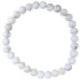 Bracelet Howlite | Boules 6mm
