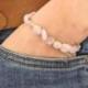 Bracelet Kunzite | Mini pierres roulées