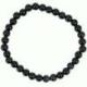 Bracelet en Obsidienne œil céleste | Boules 6mm