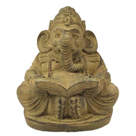 Statuette Ganesh en Pierre 20cm