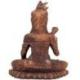 Statue de Shiva assis 30cm en bois sculpté