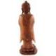 Grand Bouddha debout 60cm - Bois massif sculpté main
