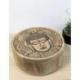 Boîte à bijoux ronde en bois motif Bouddha & Mandala ∅17,5cm