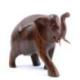 Statuette éléphant en Bois sculpté 10cm