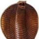 Statue Serpent / Cobra 25cm en bois exotique sculpté main