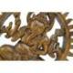 Décor mural Ganesh en bois de suar sculpté 20cm