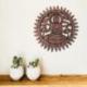 Décor mural Bouddha en bois de suar sculpté 20cm