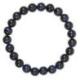 Bracelet Oeil de Tigre bleu - boules 8mm