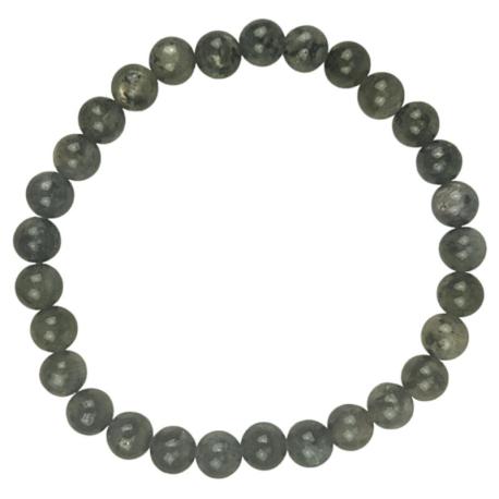 Bracelet Labradorite grise | Boules 6mm Bracelet Labradorite grise | Boules 6mm