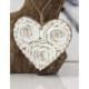 Suspension Coeur en Coquillages 11cm | Déco Bohème Chic