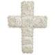 Croix murale en Coquillages 30cm | Déco Bohème & Spirituelle