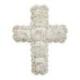 Croix murale en Coquillages 20cm | Décoration Spirituelle