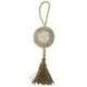 Suspension Bohème en Coquillages et Perles de Bois | Artisanat de Bali