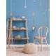 Suspension Poisson en Coquillages et Jonc de Mer 17cm | Déco Bord de Mer