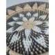Assiette murale Bohème "Bunga" en rotin ⌀30cm | Fait Main à Bali