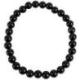 Bracelet Tourmaline Noire grade AAA | Boules 6mm