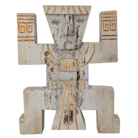 Déclassé ! Totem d'Immunité Koh Tarutao en bois 30cm