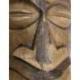 Déclassé ! Totem Tiki 50cm en bois massif Sculpté à la main - Motif Ananas