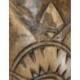 Déclassé ! Totem Tiki 50cm en bois massif Sculpté à la main
