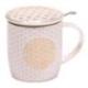 Mug infuseur à thé 400ml décor fleur de vie