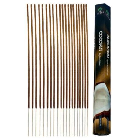 Encens sans charbon "Noix de Coco" 20 bâtons | Terra