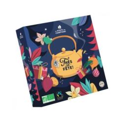 Coffret Thés en Fête | 40 infusettes gourmandes - Thés & Infusions 100% Bio Coffret Thés en Fête | 40 infusettes gourmandes - Thés & Infusions 100% Bio