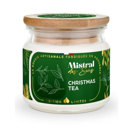 Bougie Parfumée "Christmas Tea" Édition Limitée - 40 heures 150ml | Mistral des Sens Bougie Parfumée "Christmas Tea" Édition Limitée - 40 heures 150ml | Mistral des Sens