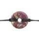 Donut ou Pi Chinois en Lépidolite 30mm + cordon - Pendentif ou bracelet Donut ou Pi Chinois en Lépidolite 30mm + cordon - Pendentif ou bracelet