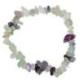 Bracelet baroque Fluorite multicolore