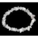 Bracelet baroque Pierre de lune blanche