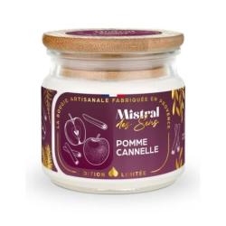 Bougie Parfumée "Pomme Cannelle" Édition Limitée - 40 heures 150ml | Mistral des Sens Bougie Parfumée "Pomme Cannelle" Édition Limitée - 40 heures 150ml | Mistral des Sens