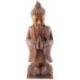 Grande statue de Bouddha debout 60cm en bois sculpté |  Artisanat de Bali