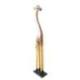 Statue Girafe 100cm en bois | Décoration Savane Safari